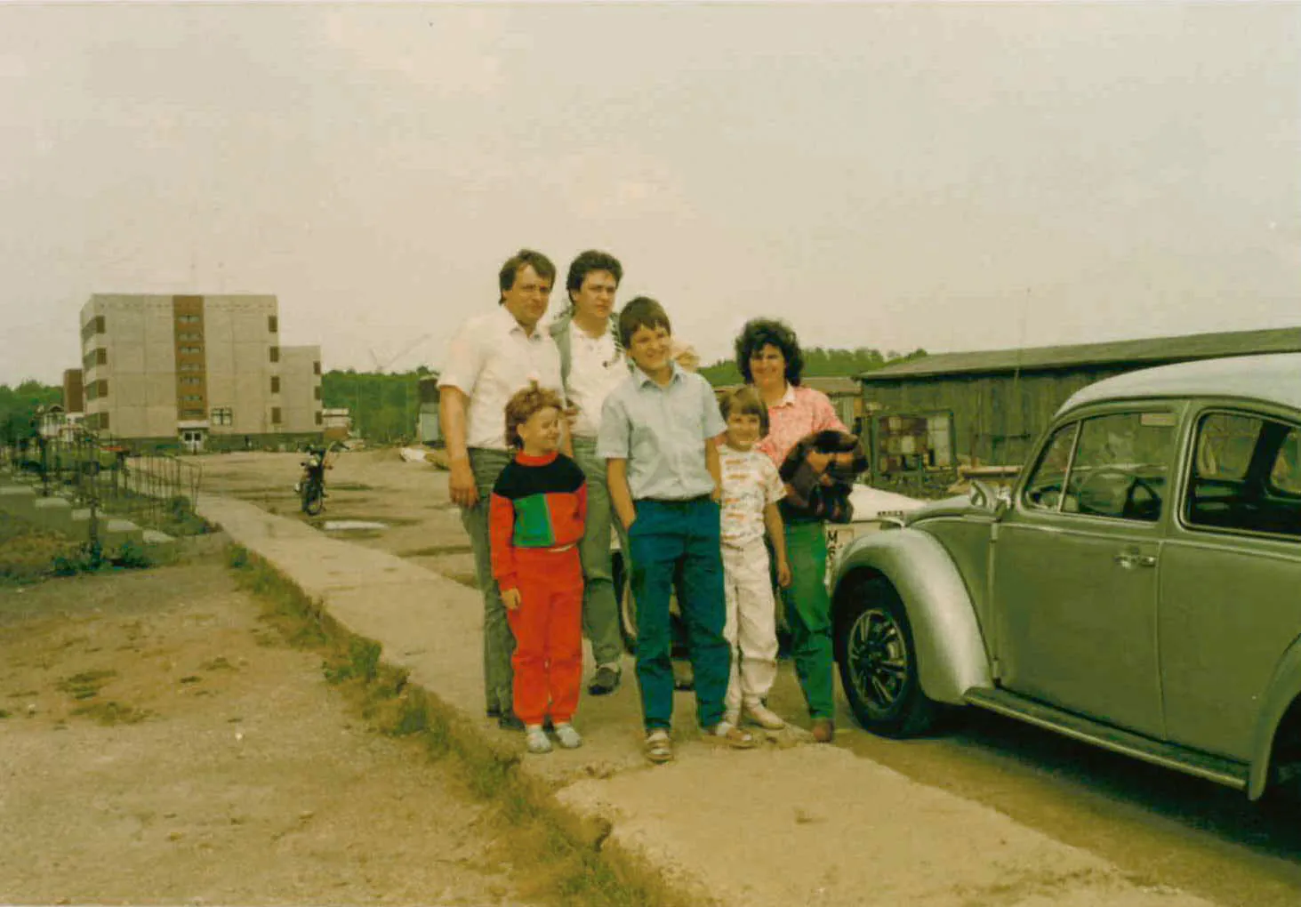 La familia Bergermann en los primeros años — Sohland, 1989