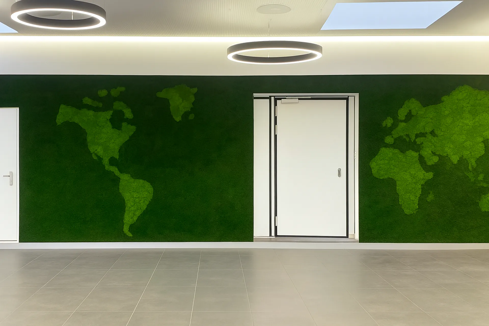 Recepción y imagen de marca — Proyecto de pared de musgo de MOOSMOOS