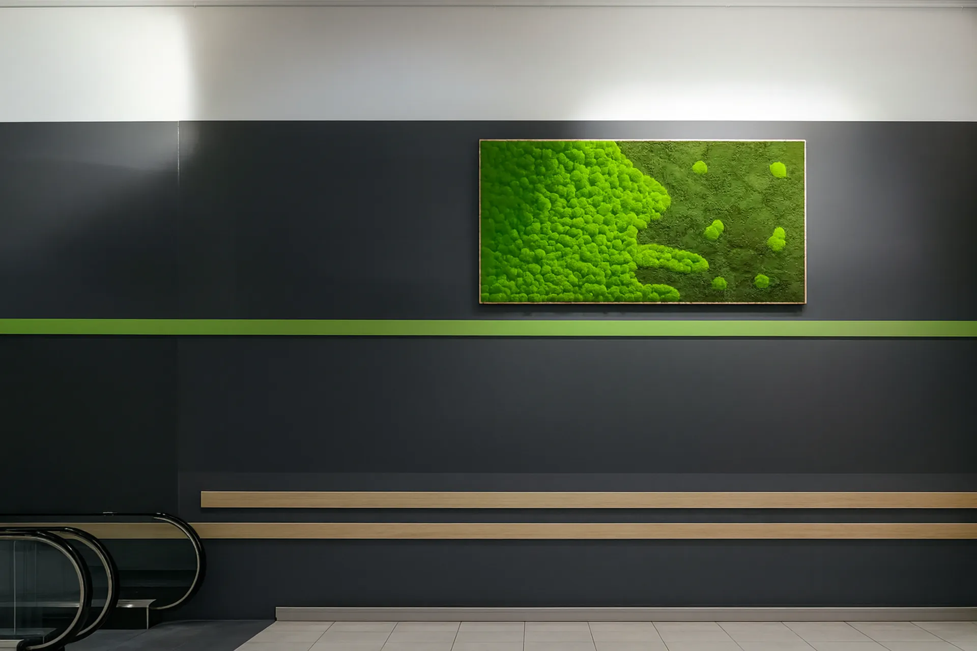 Cuadros de musgo para oficinas modernas — Cuadros de musgo de MOOSMOOS