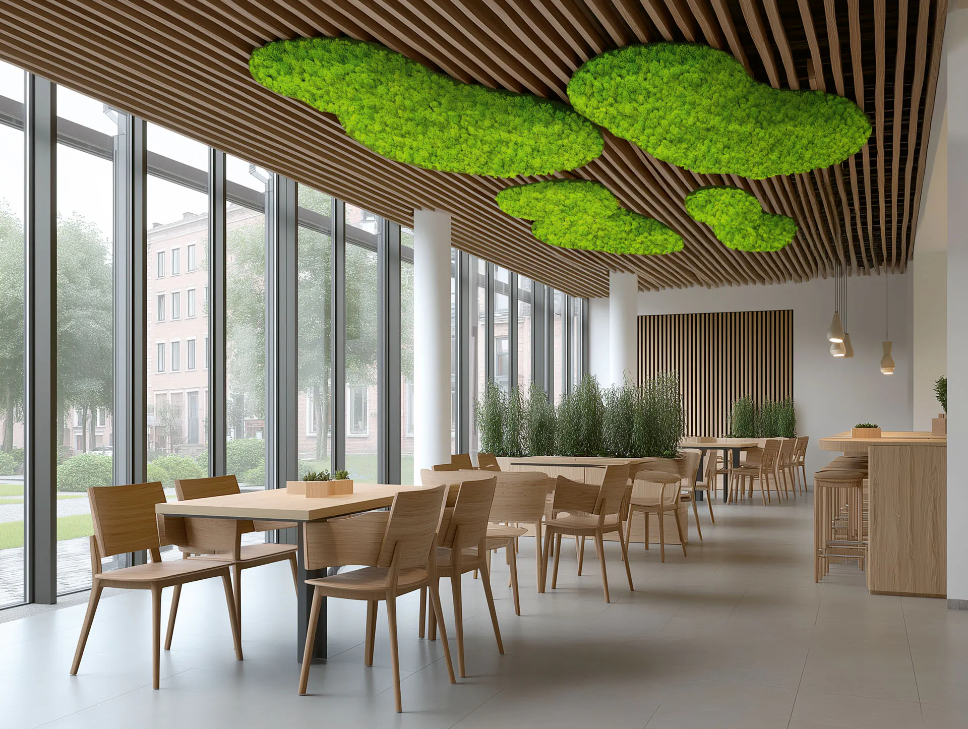 Hanging Garden · Comedor de la empresa