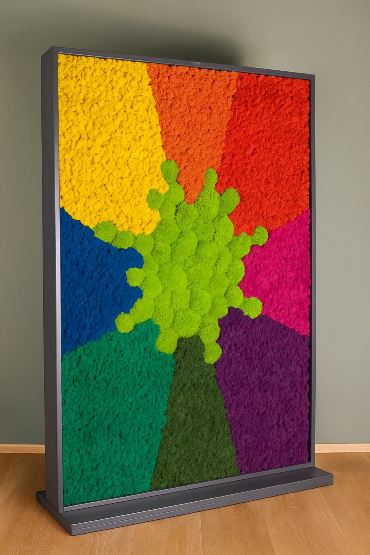 Separador de espacios lleno de color — Separadores de espacios y acústica de MOOSMOOS